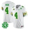 Spencer Webb Jersey #4 Oregon Ducks Honor Spencer Webb Patch Football White 5 Spencer Webb Jersey #4 Oregon Ducks Honor Spencer Webb Patch Football White