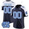 Custom North Carolina Tar Heels Jersey Name and Number Vapor Limited College Football Navy Alternate 5 Custom North Carolina Tar Heels Jersey Name and Number Vapor Limited College Football Navy Alternate