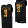 Sydney Affolter Jersey #3 Iowa Hawkeyes Basketball uniform 2023-24 Black