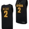 Taylor McCabe Jersey #2 Iowa Hawkeyes Basketball uniform 2023-24 Black 5 Taylor McCabe Jersey #2 Iowa Hawkeyes Basketball uniform 2023-24 Black