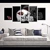 Helmet Arizona Cardinals – 5 Panel Canvas Prints Wall Art Home Decor Frame Set 5 1102 100 5A1