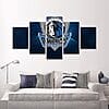 Dallas Mavericks Logo Basketball – 5 Panel Canvas Prints Wall Art Home Decor Frame Set 4 HTB1M WeaZnrK1RkHFrdq6xCoFXaD