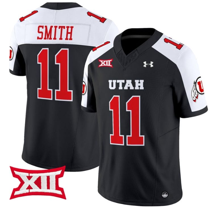 Alex Smith Jersey #11 Utah Utes Vapor Limited College Football Stitched Black Alternate 8 Alex Smith Jersey #11 Utah Utes Vapor Limited College Football Stitched Black Alternate