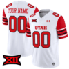Custom Utah Utes Jersey Name and Number Vapor Limited College Football Stitched White 5 Custom Utah Utes Jersey Name and Number Vapor Limited College Football Stitched White