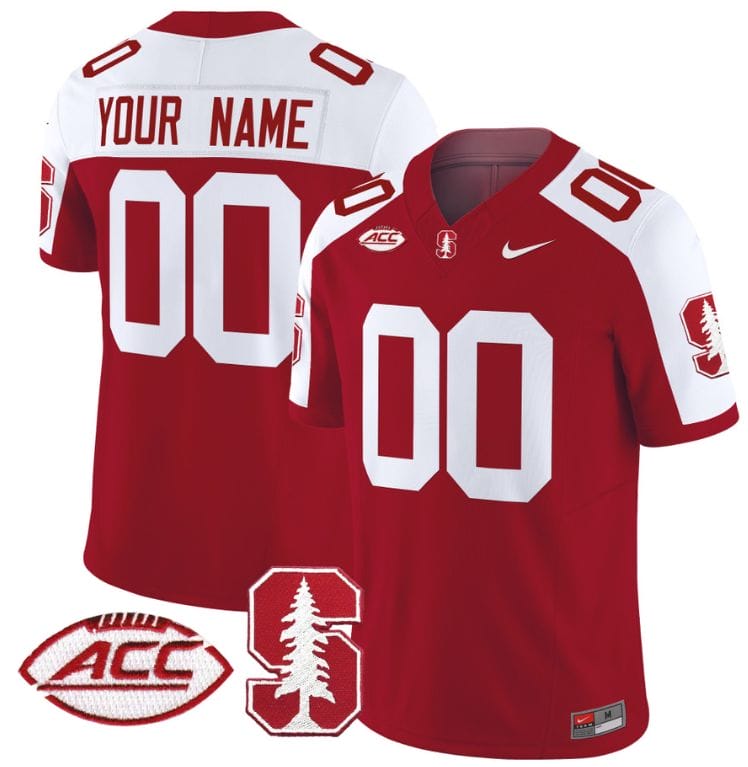 Custom Stanford Cardinal Jersey Name and Number Vapor Limited College Football Stitched Crimson Alternate 8 Custom Stanford Cardinal Jersey Name and Number Vapor Limited College Football Stitched Crimson Alternate