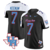 Case Keenum Jersey #7 Houston Cougars Oilers Jersey Inspired Vapor College Football Limited Stitched Black Alternate