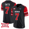Steve Smith Sr Jersey #7 Utah Utes Vapor Limited College Football Stitched Black 4 Steve Smith Sr Jersey #7 Utah Utes Vapor Limited College Football Stitched Black