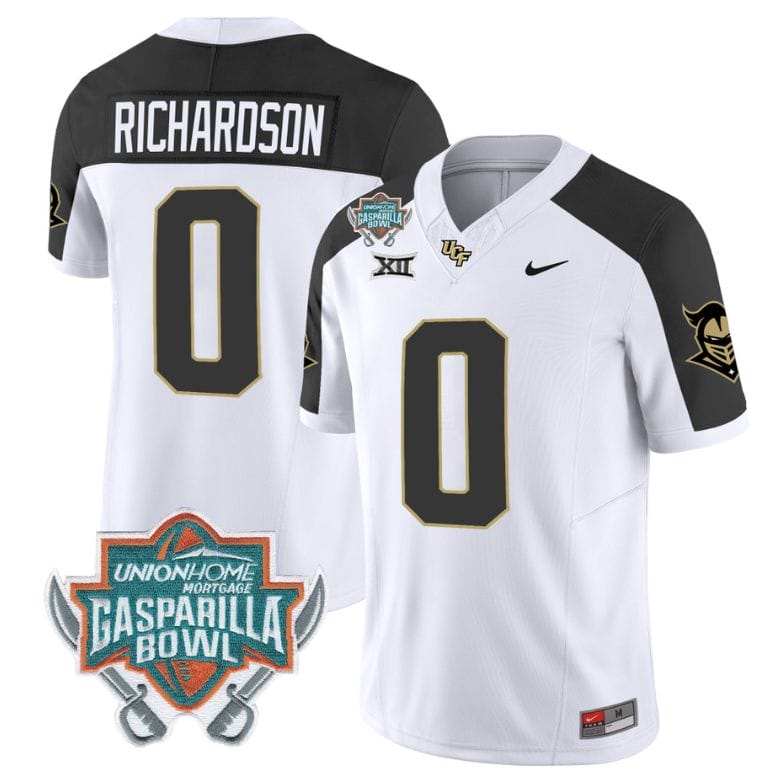 Johnny Richardson Jersey #0 UCF Knights Unionhome Patch Vapor Football Stitched Inverted 8 Johnny Richardson Jersey #0 UCF Knights Unionhome Patch Vapor Football Stitched Inverted