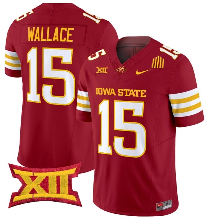 Seneca Wallace Jersey #15 Iowa State Cyclones Vapor Limited College Football Stitched Cardinal 8 Seneca Wallace Jersey #15 Iowa State Cyclones Vapor Limited College Football Stitched Cardinal