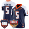 Ca'Lil Valentine Jersey #5 Illinois Fighting 2025 Cheez-It Citrus Bowl Stitched Football