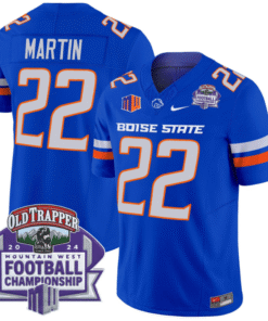 Doug Martin Jersey #22 Boise State Broncos 2024 Championship Vapor Stitched Football 8 DE5QYE3
