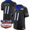 Kellen Moore Jersey #11 Boise State Broncos Back To Back Champions Stitched Football 12 Kellen Moore Jersey #11 Boise State Broncos Back To Back Champions Stitched Football