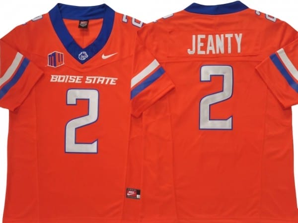 Ashton Jeanty Jersey #2 Boise State Broncos Black Vapor F.U.S.E. Limited Stitched Football 4 Ashton Jeanty Jersey #2 Boise State Broncos Black Vapor F.U.S.E. Limited Stitched Football - Image 4