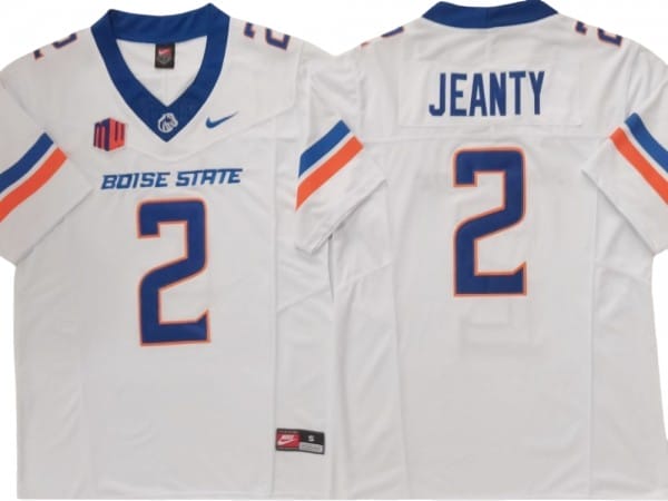 Ashton Jeanty Jersey #2 Boise State Broncos Black Vapor F.U.S.E. Limited Stitched Football 2 Ashton Jeanty Jersey #2 Boise State Broncos Black Vapor F.U.S.E. Limited Stitched Football - Image 2