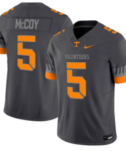 Bru McCoy Jersey #5 Tennessee Vols 2025 Smokey Grey Series Stitched Football 4 Bru McCoy Jersey 5 Tennessee Vols 2025 Smokey Grey Series Stitched