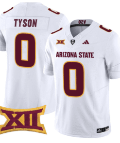 Alternative view of Jordyn Tyson Jersey #0 Arizona State Sun Devils 2025 Limited Stitched Football