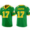 Kyler Kasper Jersey #17 Oregon Ducks All Stitched Football 12 Kyler Kasper Jersey #17 Oregon Ducks All Stitched Football