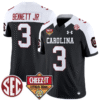 Mazeo Bennett Jr Jersey #3 South Carolina Cheez-It Citrus Bowl Patch Stitched Football 11 Mazeo Bennett Jr Jersey #3 South Carolina Cheez-It Citrus Bowl Patch Stitched Football