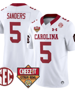 Raheim Sanders Jersey #5 South Carolina Cheez-It Citrus Bowl Patch Stitched Football 6 RG8AIXL