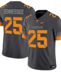 Tennessee Jersey #25 Tennessee Vols 2025 Smokey Grey Series Stitched Football 5 Tennessee Jersey 25 Tennessee Vols 2025 Smokey Grey Series Stitched