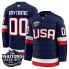 USA 4 Nations Face-Off 2025 Premium Custom Jersey - All Stitched 9 1739877613570