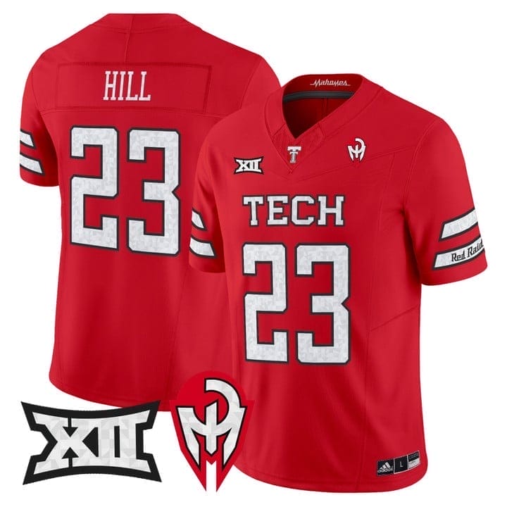Adam Hill Jersey #23 Texas Tech Red Raiders Too Cold Vapor Stitched 4 Adam Hill Jersey #23 Texas Tech Red Raiders Too Cold Vapor Stitched - Image 4