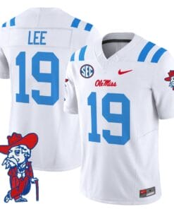 Cayden Lee Jersey #19 Ole Miss Rebels 2025 Limited V2 Stitched 9 Cayden Lee Jersey 19 Ole Miss Rebels 2025 Limited V2 Stitched White Limited