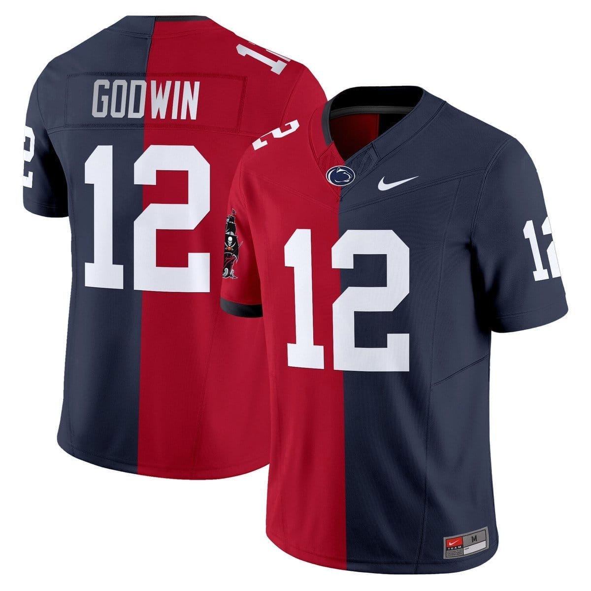 ChrisGodwinJersey 12PennStateNittanyLionsSplitVaporLimitedStitched