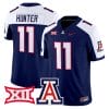 Chris Hunter Jersey #11 Arizona Wildcats 2025 Limited Stitched 10 Chris Hunter Jersey 11 Arizona Wildcats 2025 Limited Stitched Navy Alternate