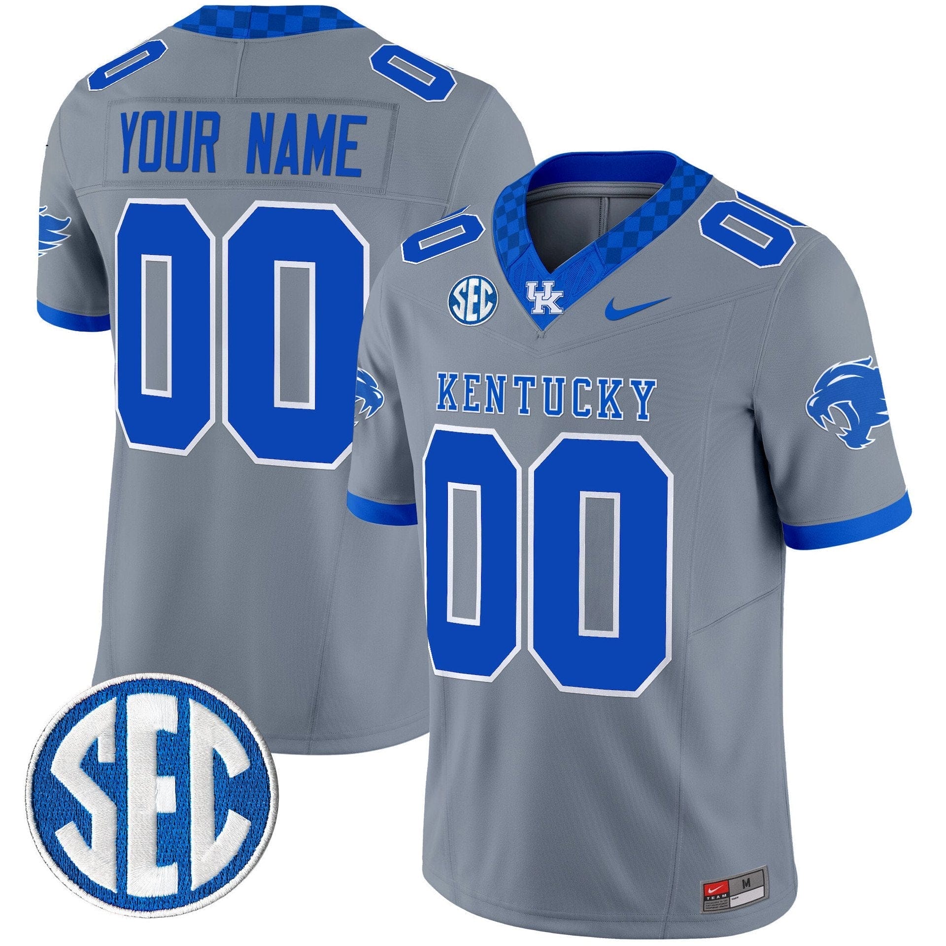 Custom Kentucky Wildcats Jersey Name, Number 2025 Limited Stitched 4 Custom Kentucky Wildcats Jersey Name, Number 2025 Limited Stitched - Image 4