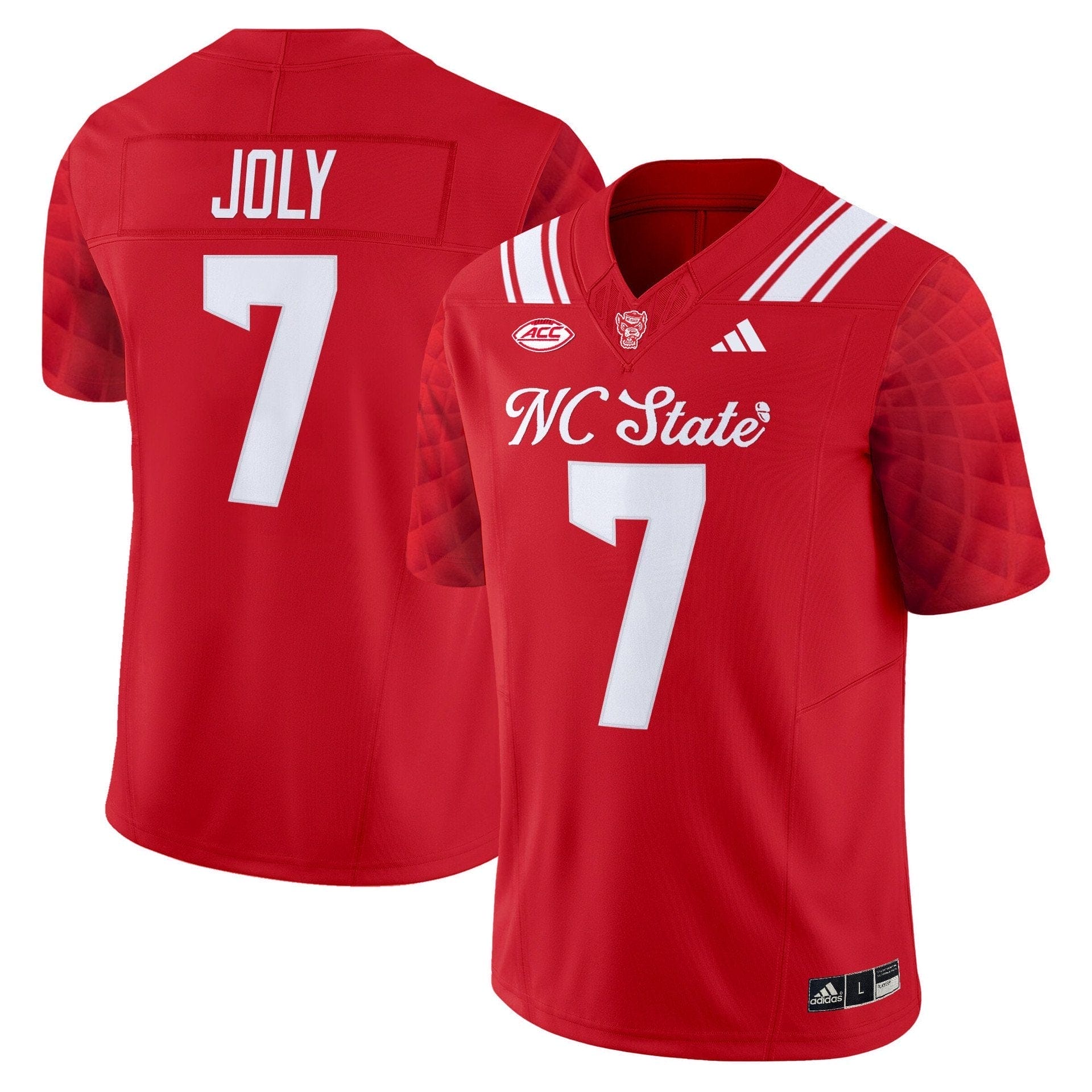 JustinJolyJersey 7NCStateWolfpackCityofOaks2025LimitedStitched