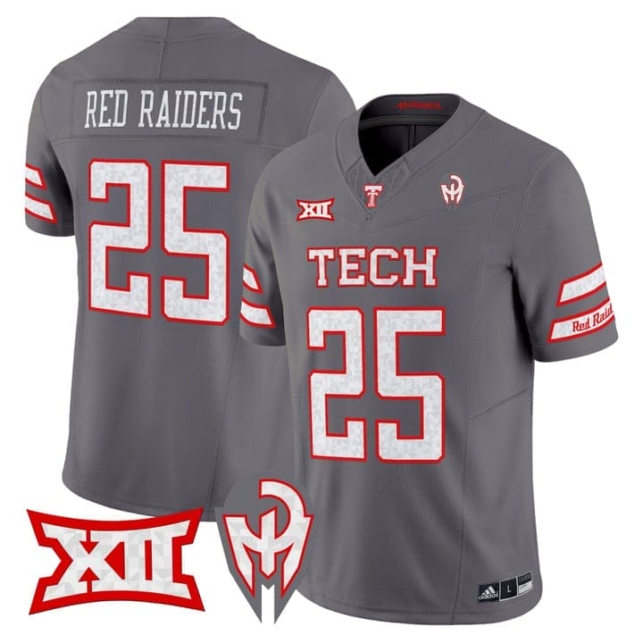 Red Raiders Jersey #25 Texas Tech Too Cold Vapor Limited Stitched 3 Red Raiders Jersey #25 Texas Tech Too Cold Vapor Limited Stitched - Image 3