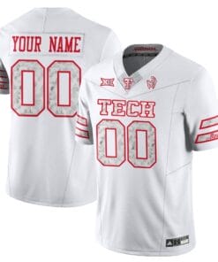 Texas Tech Football “GalvanICED” Custom Jersey - All Stitched