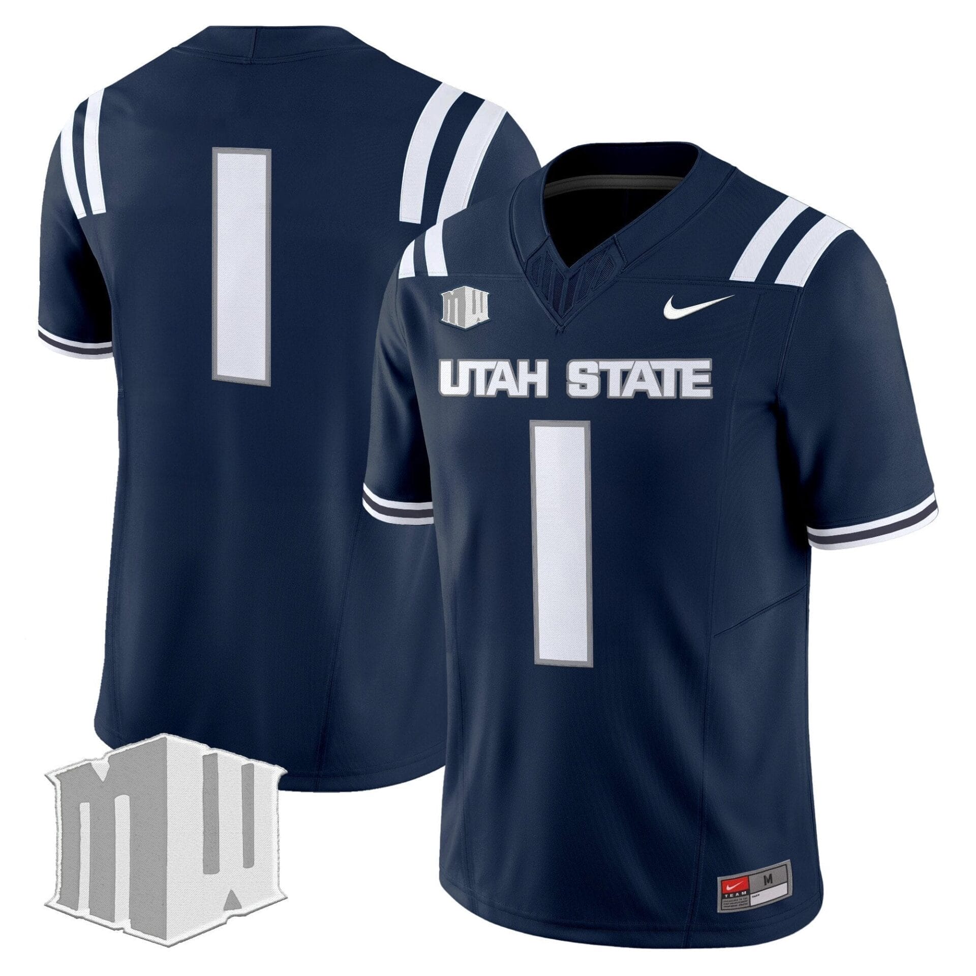 Men's Utah State Aggies 2025 Vapor Limited Jersey - All Stitched 16 Men's Utah State Aggies 2025 Vapor Limited Jersey - All Stitched - Image 16