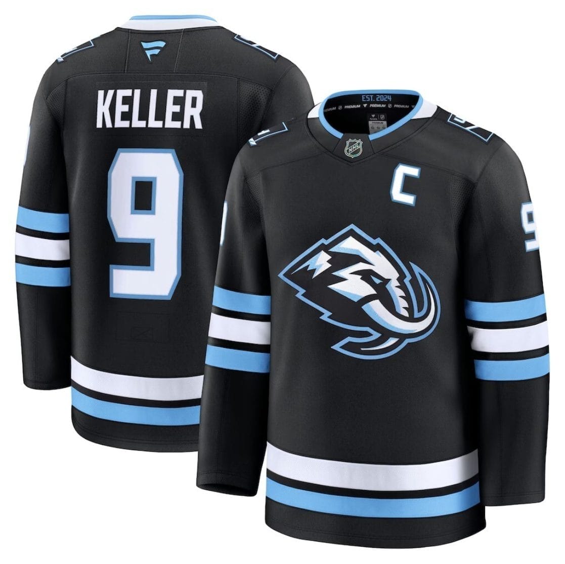 Clayton Keller Jersey #9 Utah Home Away Premium Player Stitched 1 Clayton Keller Jersey #9 Utah Home Away Premium Player Stitched